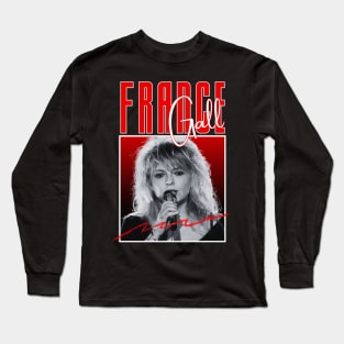 France gall///original retro Long Sleeve T-Shirt